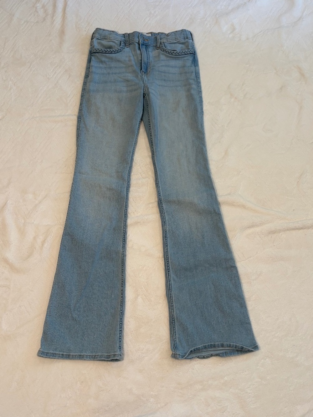 Abercrombie kids Jeans high rise flare Size: 13/14 Long